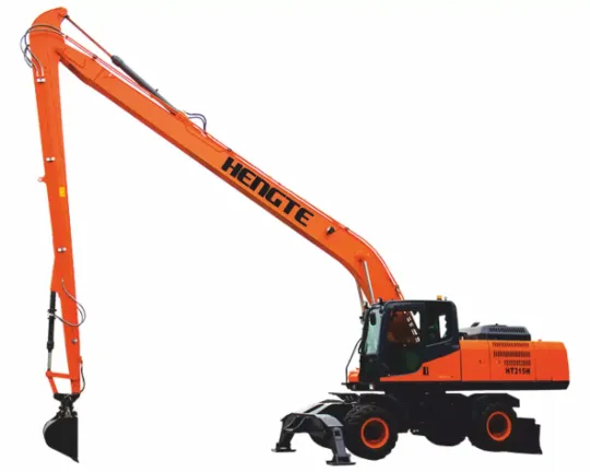 Колесный экскаватор HENGTE HT215W