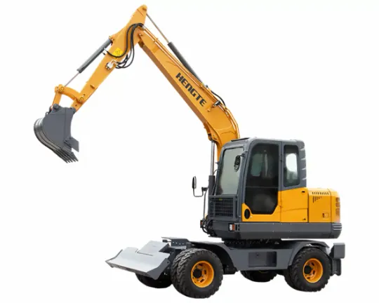 Колесный экскаватор HENGTE HT85W