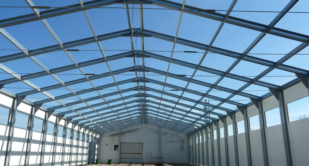 Строительство ангаров из металлоконструкции и сэндвич-панелей под ключ. ООО СК ПАМИРА