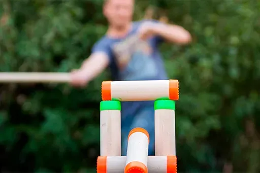 Игра в городки в СПб