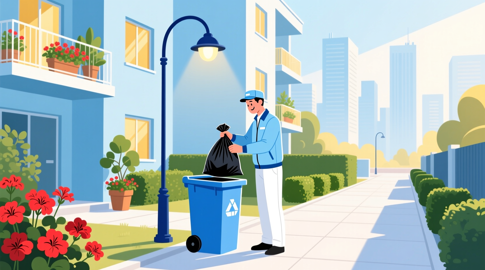 Подписка на "вынос мусора каждые два в течении месяца"