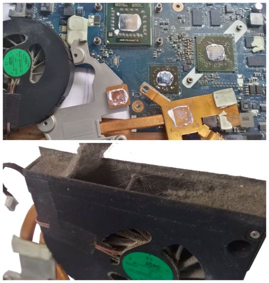 чистка ноутбук луна групп