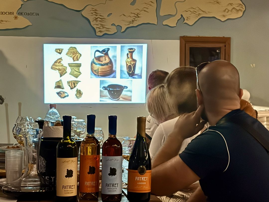 Дегустация с античной историей в Патрей