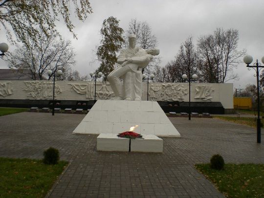 Памятник ветеранам ВОВ в городе Козельск