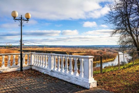 Центральный парк города Козельск