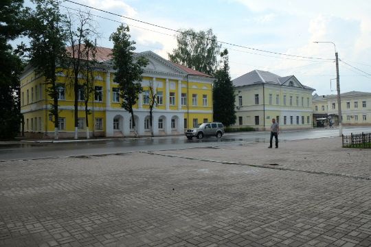 Улица Большая Советская в г. Козельске