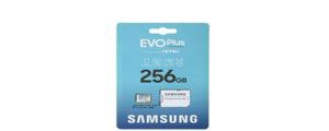 Карта памяти Samsung EVO Plus microSDXC 256 ГБ