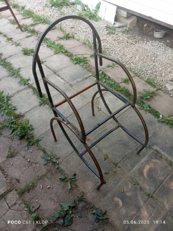 Кованый стул. Каркас