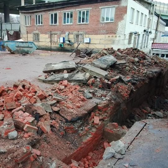 Демонтаж фундамента