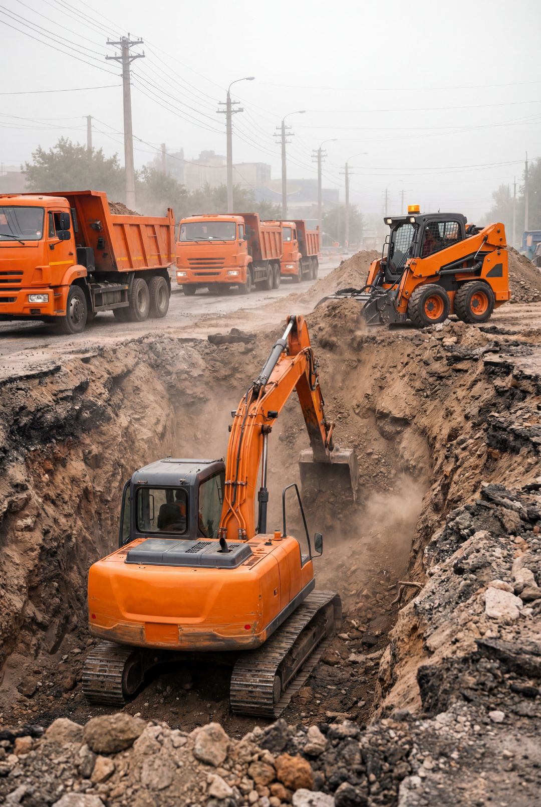 Разработка котлованов