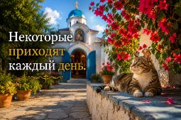 Этот кот не знает богословия. Не читает Евангелие. И, скорее всего, приходит совсем не за тем, зачем приходим мы. Но почти каждый день его можно встретить у дверей храма. Он стал частью этого места. Иногда мы месяцами ищем повод не прийти. А он просто приходит. Может быть, постоянство начинается не с великих подвигов. Может быть, оно начинается с одного простого шага - просто прийти. #OrthodoxAfrica #OrthodoxChurch #OrthodoxFaith #ChurchLife #SundayReflection #Faith #ChristianLife #ComeAsYouAre #Hope #Prayer #Gospel #SouthAfrica #OrthodoxSouthAfrica #ChristianCommunity #EverydayFaith