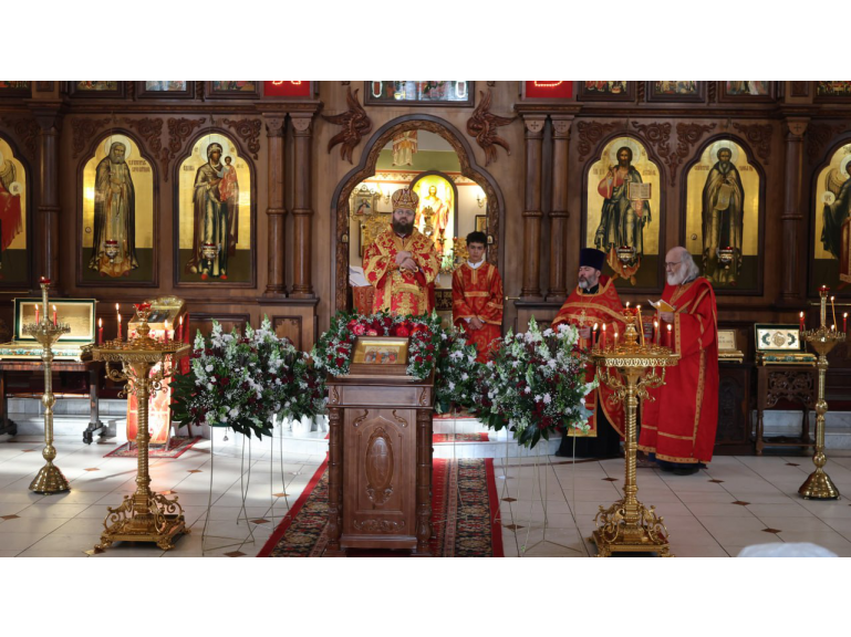 В Кафедральном соборе преп. Сергия Радонежского в Йоханнесбурге состоялось торжественное мероприятие по случаю Светлого Христова Воскресения
