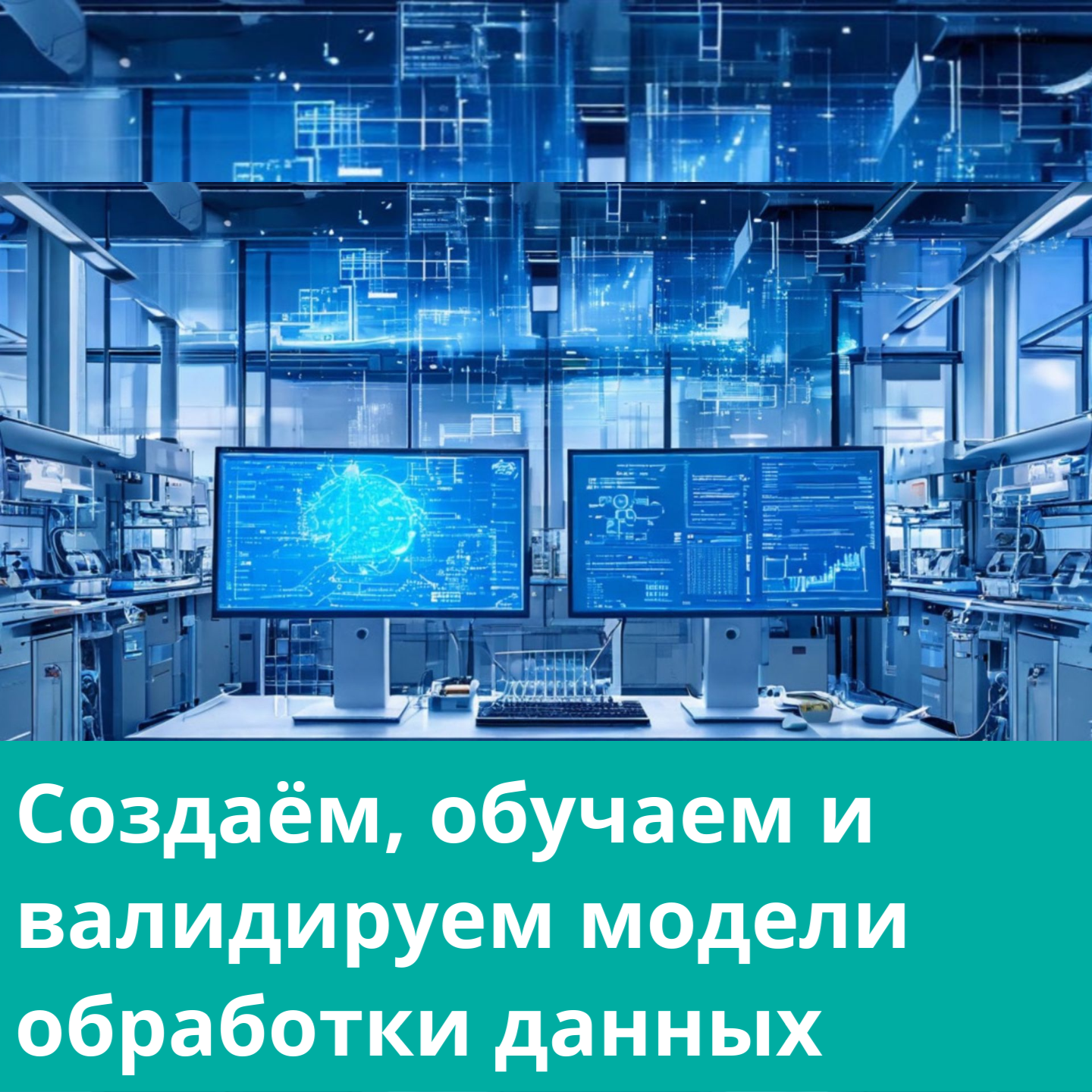 Создаём, обучаем и валидируем модели обработки данных
