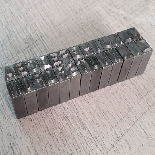 Пуансоны "Латиница" 5мм