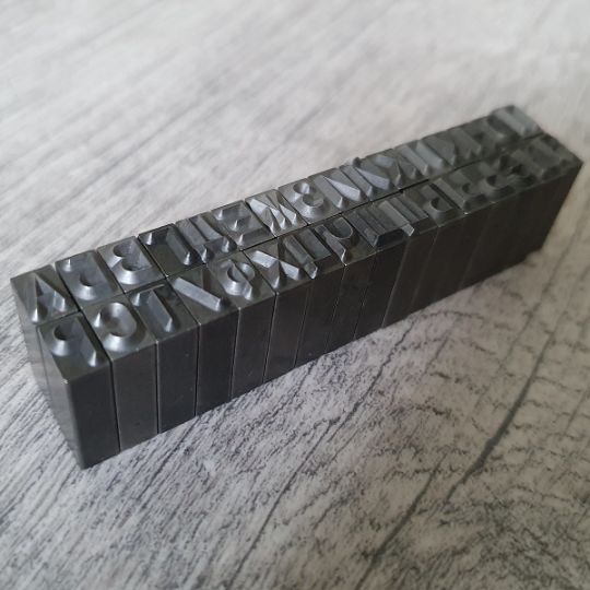 пуансоны "Кириллица" 5мм