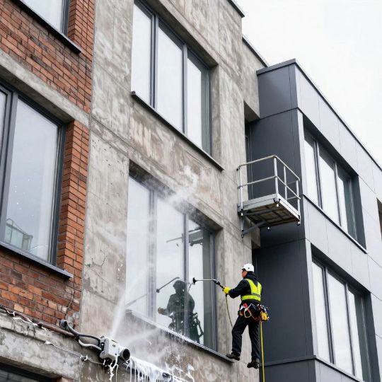 Мойка фасадов