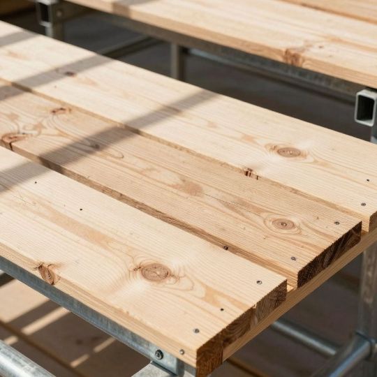 Настил деревянный