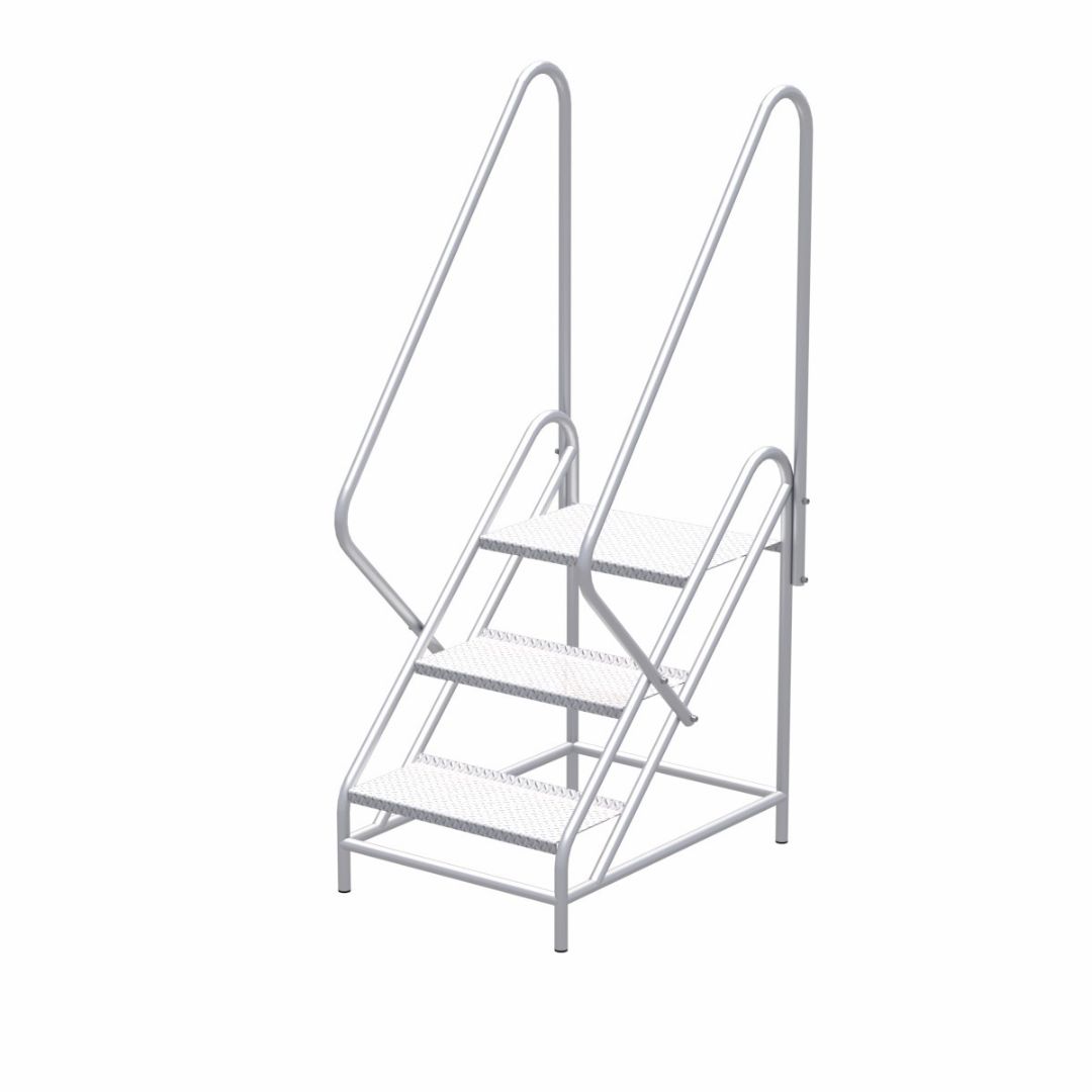 Эталон Монтажная подставка алюминиевая МП Тип 2 с 2 поручнями