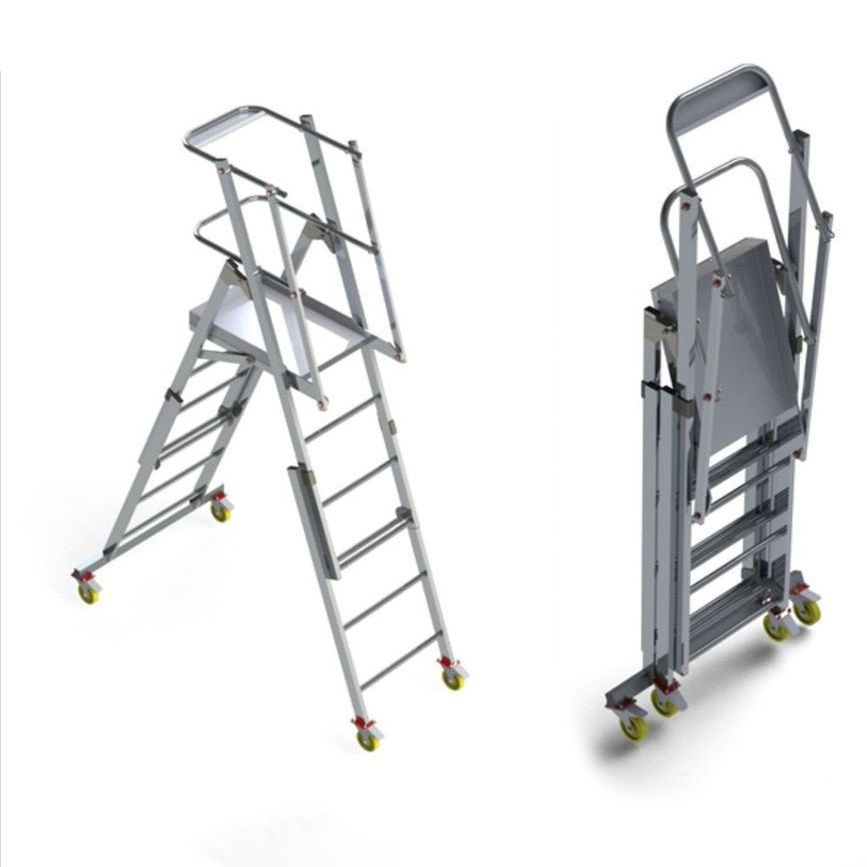 Эталон Телескопическая лестница-платформа ЛПТА