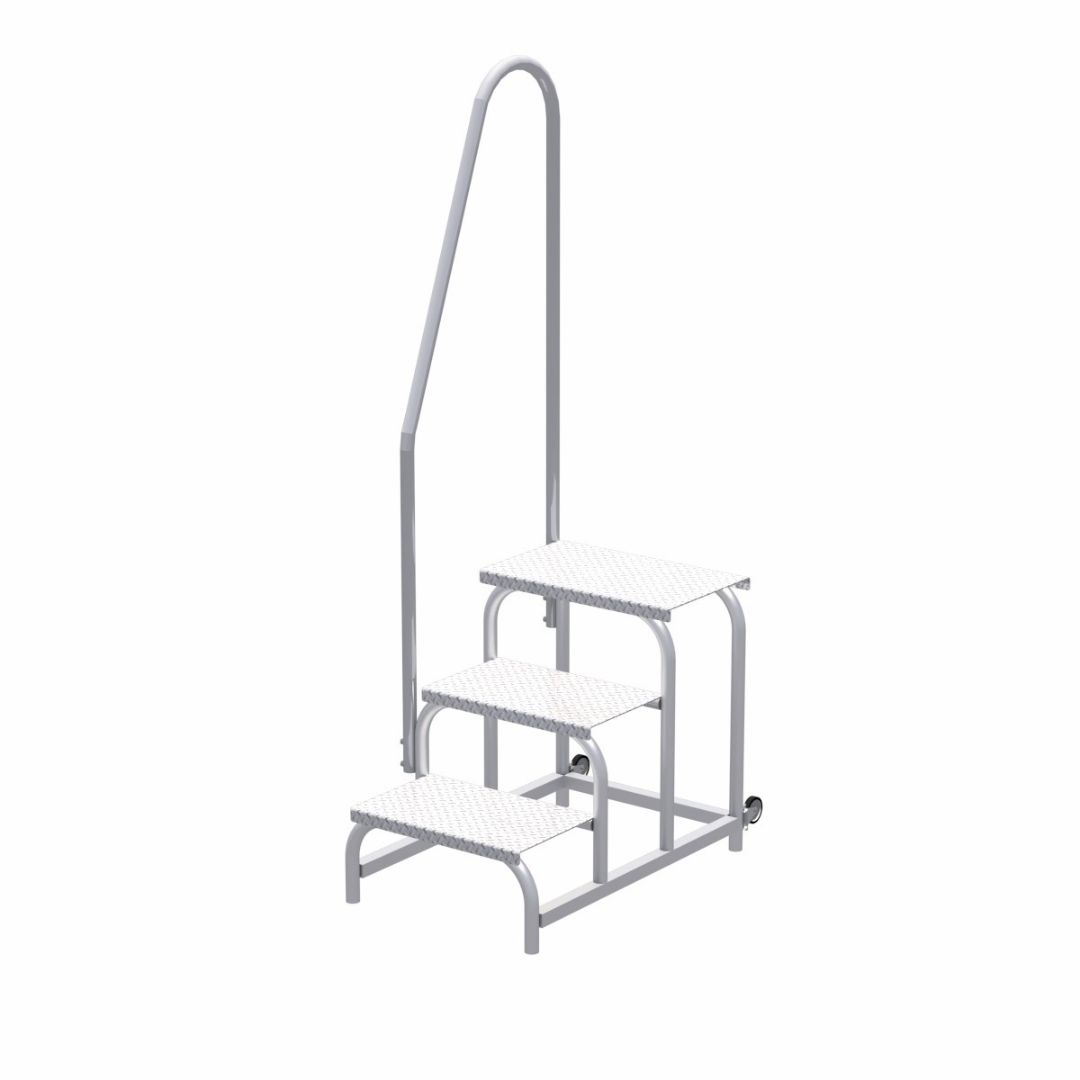 Эталон Монтажная подставка алюминиевая МП Тип 1 с 2 поручнями