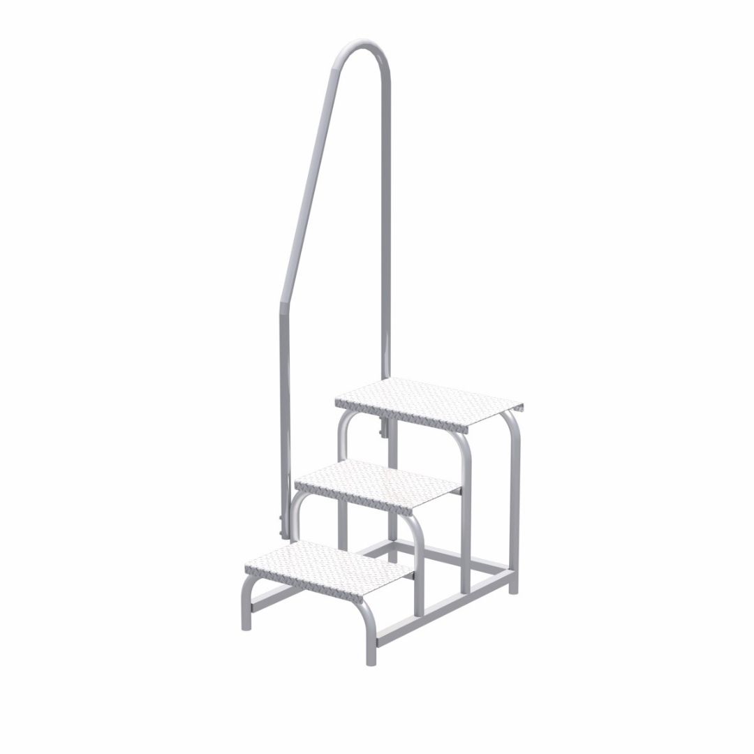 Эталон Монтажная подставка алюминиевая МП Тип 1 с поручнем