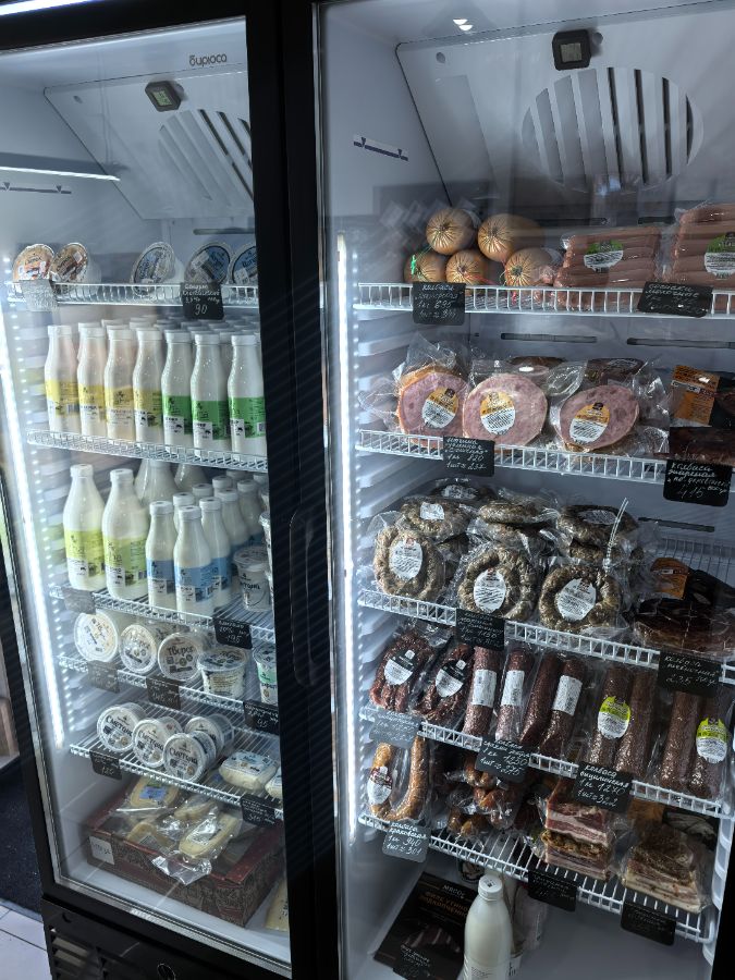 Молочная и мясная продукция