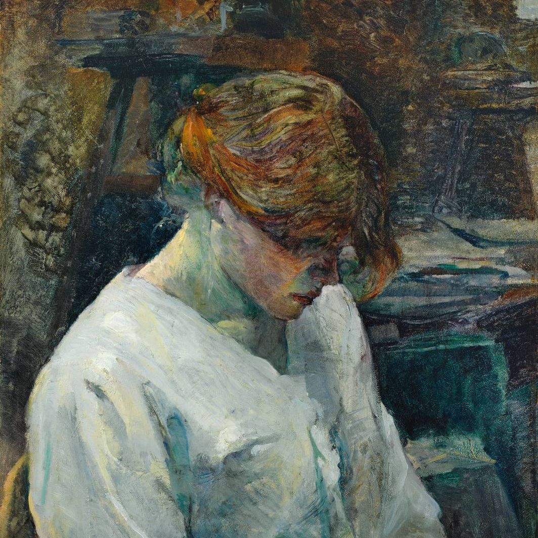 Henri de Toulouse-Lautrec
La Rousse in a White Blouse
1889 