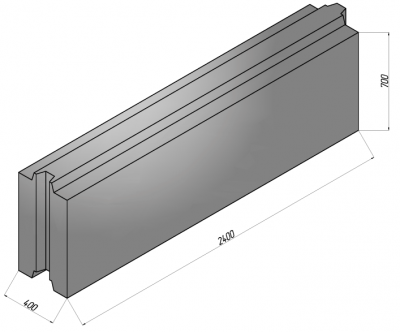 Мегаполистиролблок «паз-гребень»