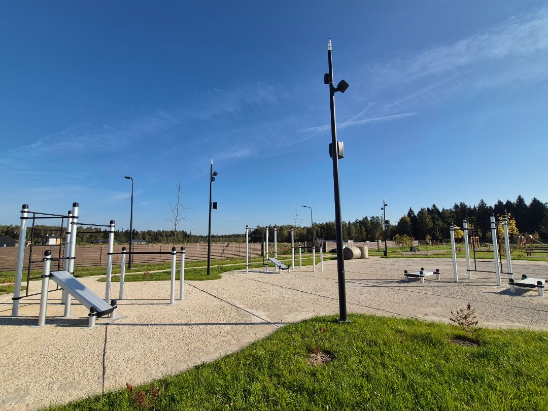 Спортивная площадка в Максимово парк