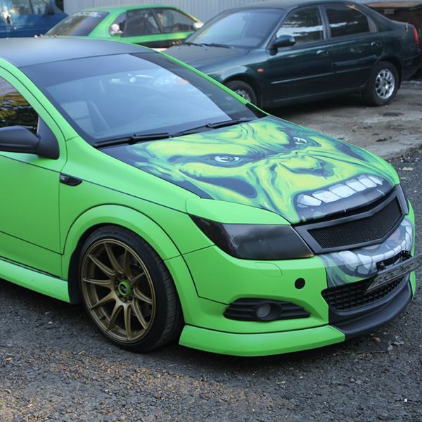 Обтяжка плёнкой всего автомобиля