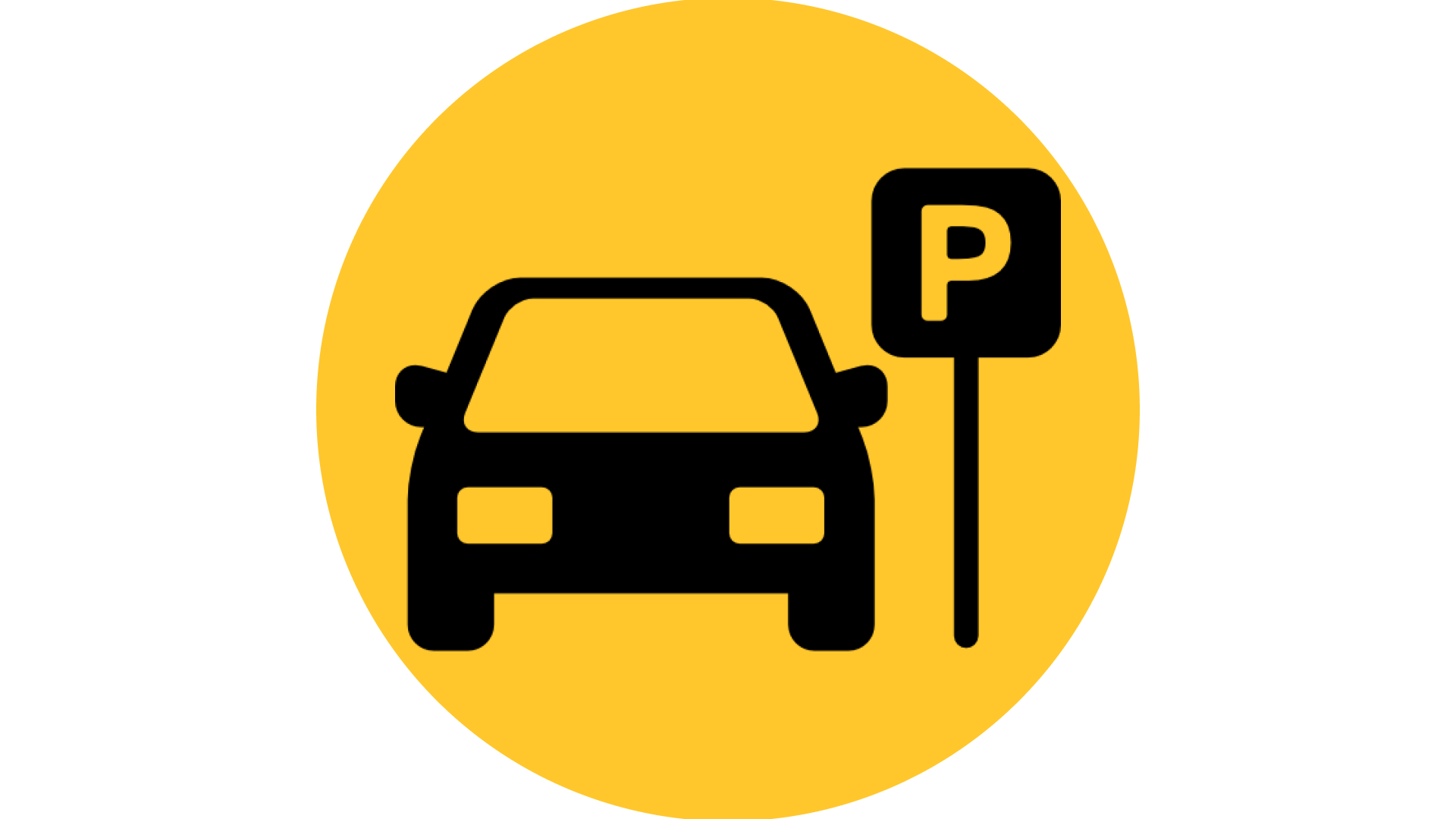 Большая охраняемая парковка