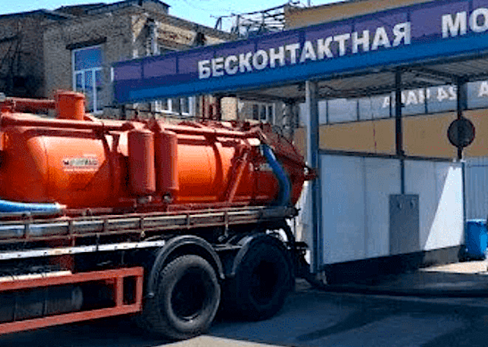 Откачка автомоек илососом