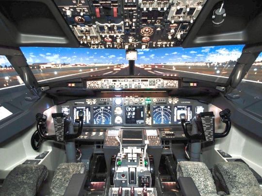 Курс пилотирования на тренажере