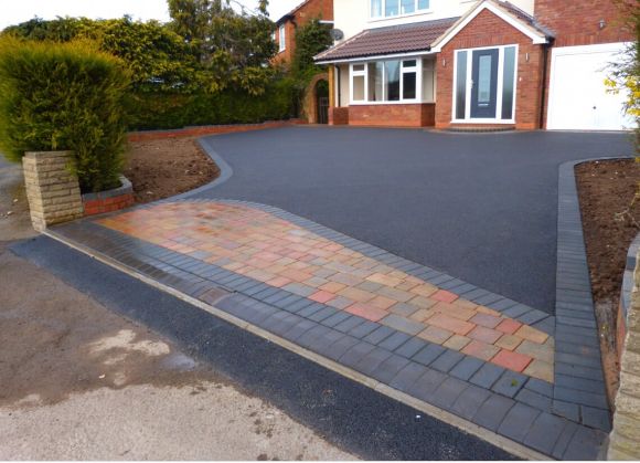 Asphalting of private yards