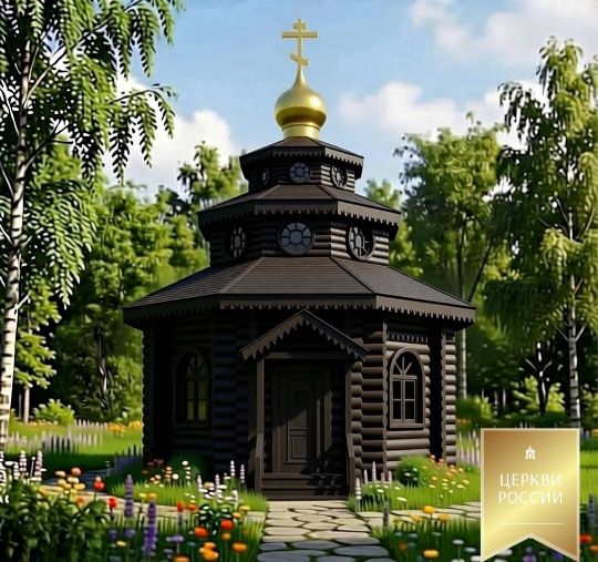 Часовня 8 граней 3 яруса 1