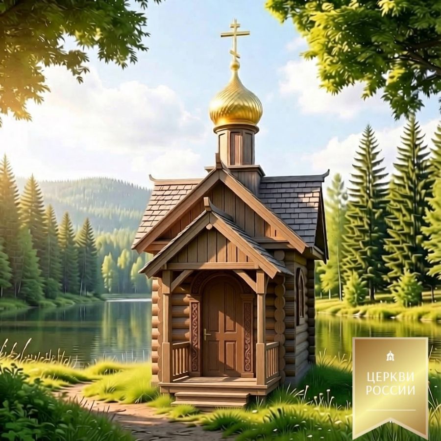 Часовня 7,3 м.кв. с крыльцом 2