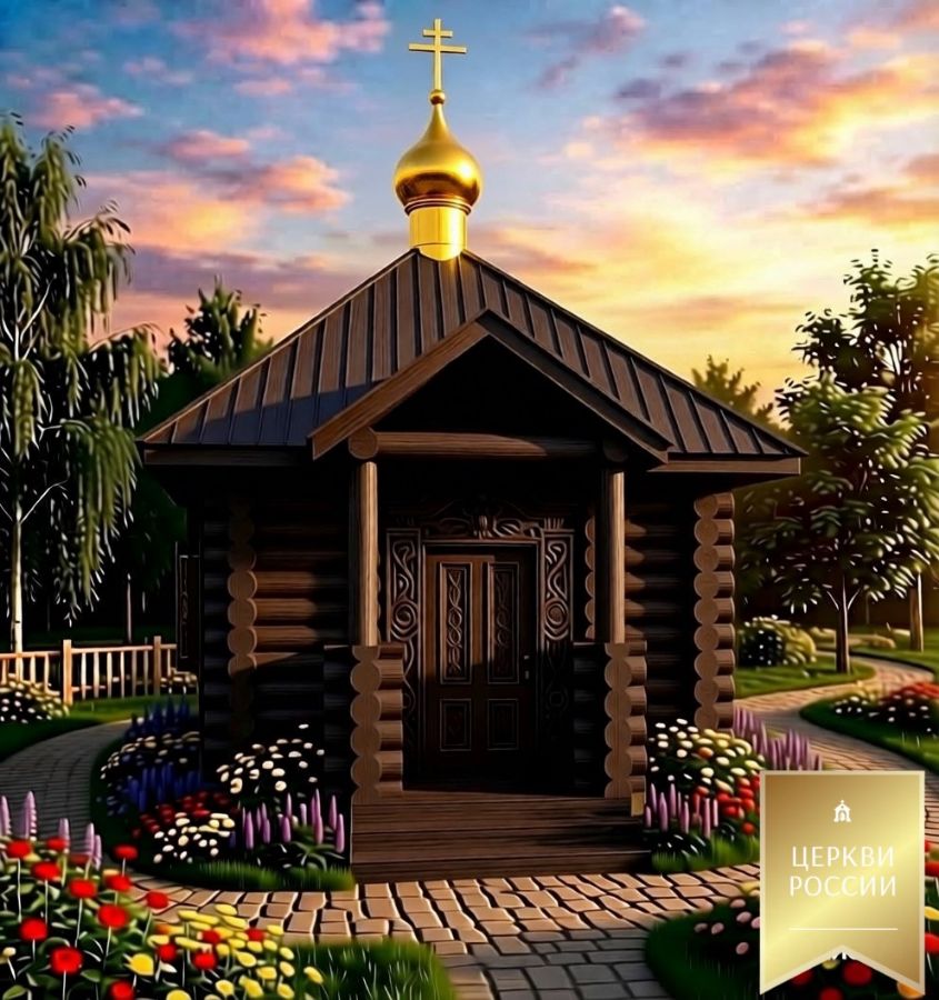 Часовня 9 м.кв. с крыльцом 1.1