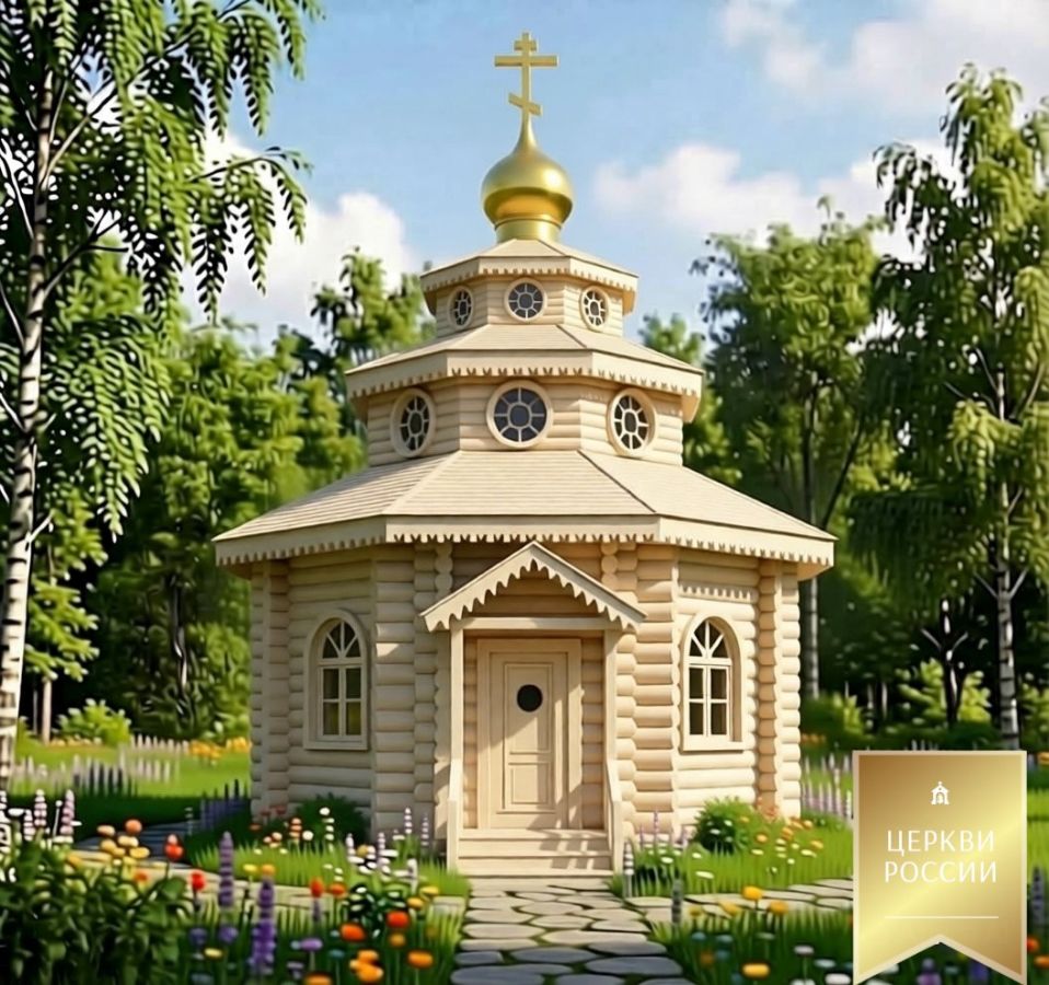 Часовня 8 граней 3 яруса 1.1