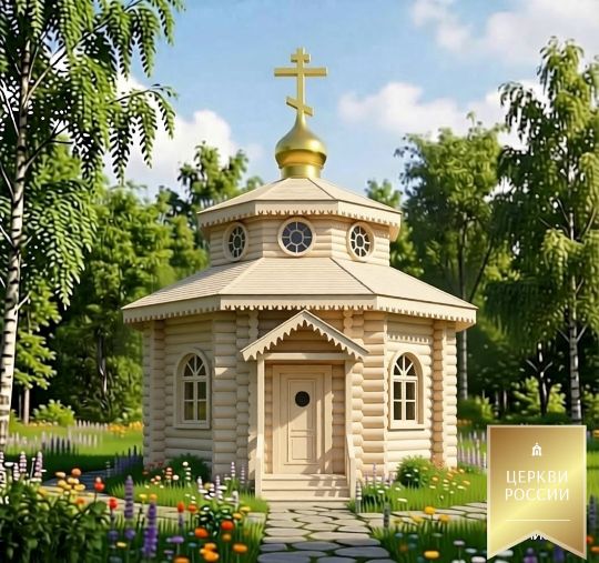 Часовня 8 граней 2 яруса 1