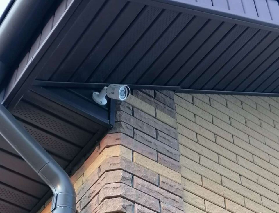 установка системы видеонаблюдения в частном доме