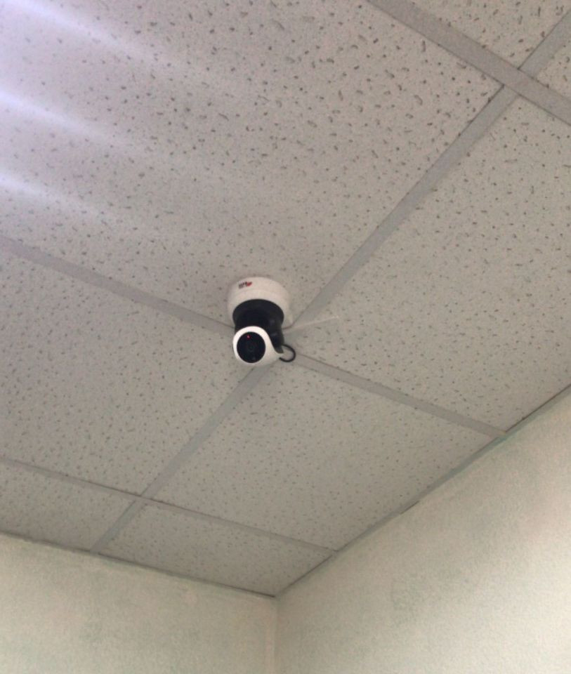 установка системы видеонаблюдения