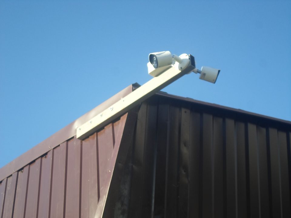 установка системы видеонаблюдения