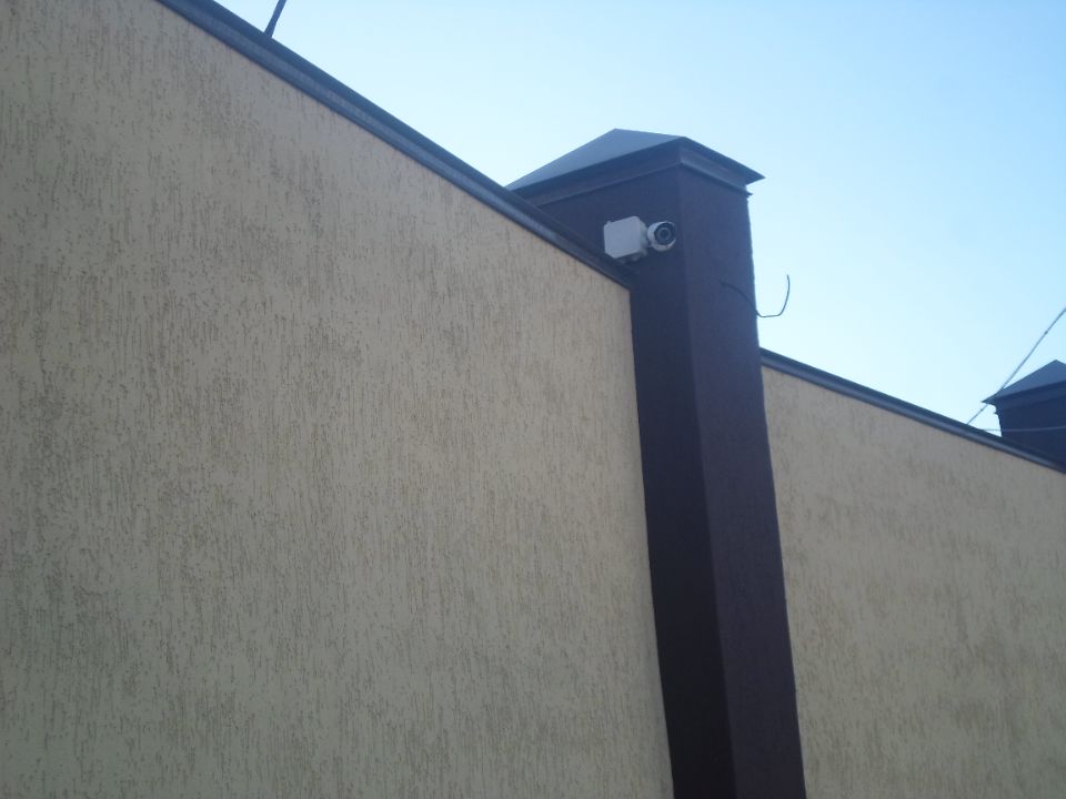 установка системы видеонаблюдения