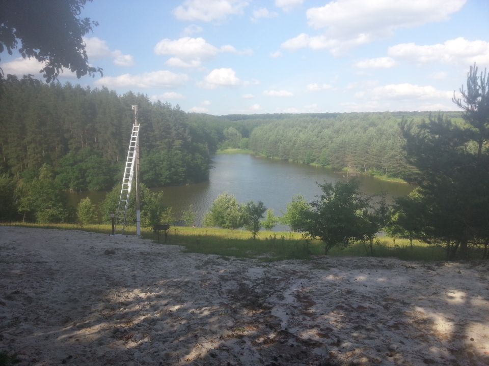 установка системы видеонаблюдения для пруда