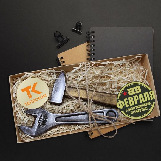 Корпоративные подарки для компании "Теплоком"
