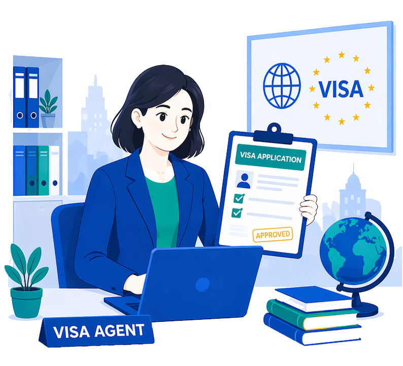 Бронирование слотов в визовом центре