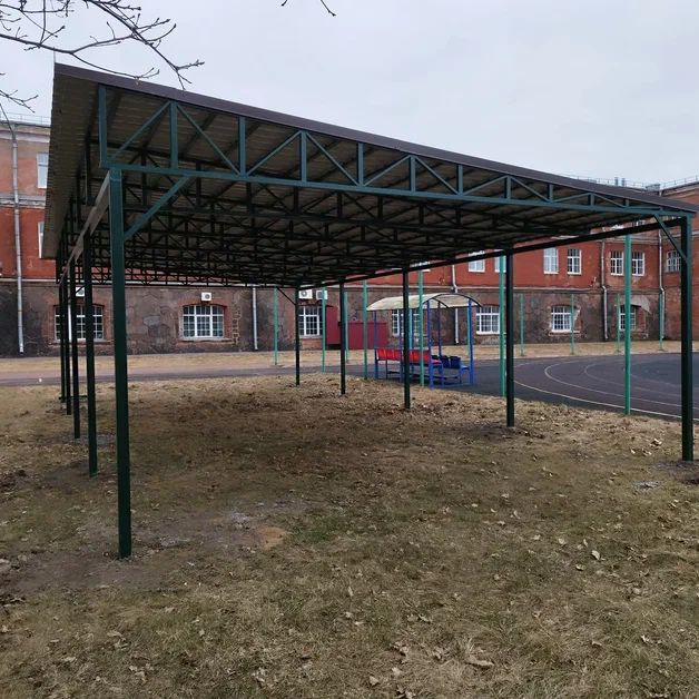 Производство навесов в СПб | Петербургские навесы