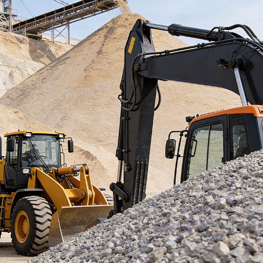 Строительная техника HITACHI, HYUNDAI