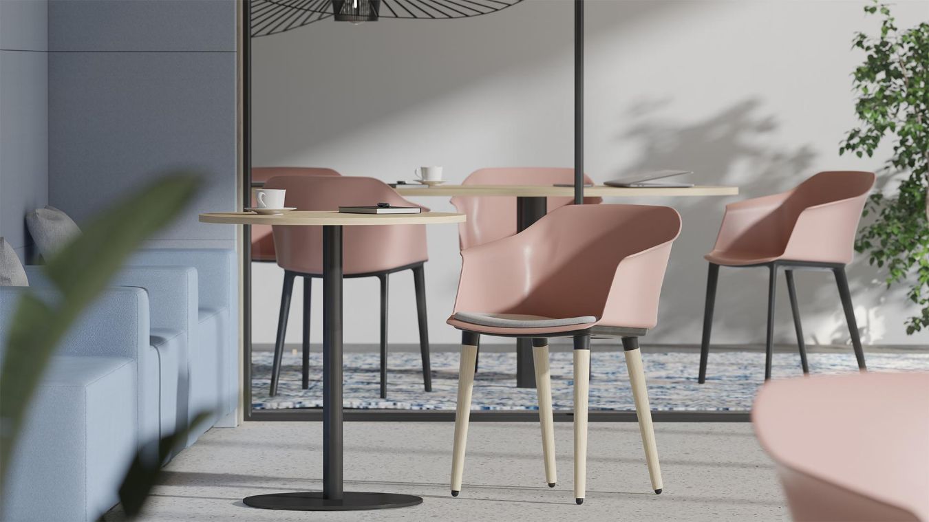 Кресла и стулья для офиса и кафе visitor-chairs-POLYTONE-C-interiors-6