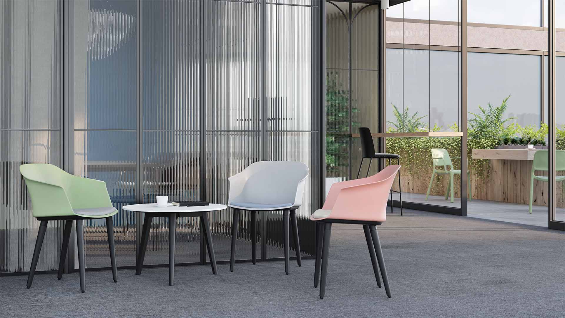 Кресла и стулья для офиса и кафе visitor-chairs-POLYTONE-C-interiors-7_